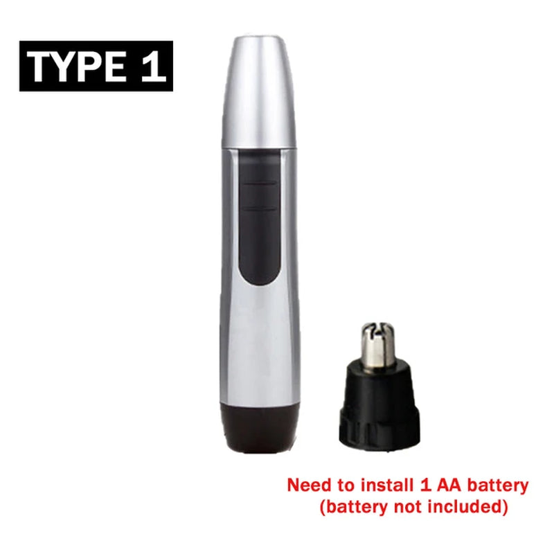 Electric Nose Hair Trimmer Ear Face Eyebrow Hair Clean Trimmer House Home Men Women Nose Hair Nose Remover Face Care Kit Tools