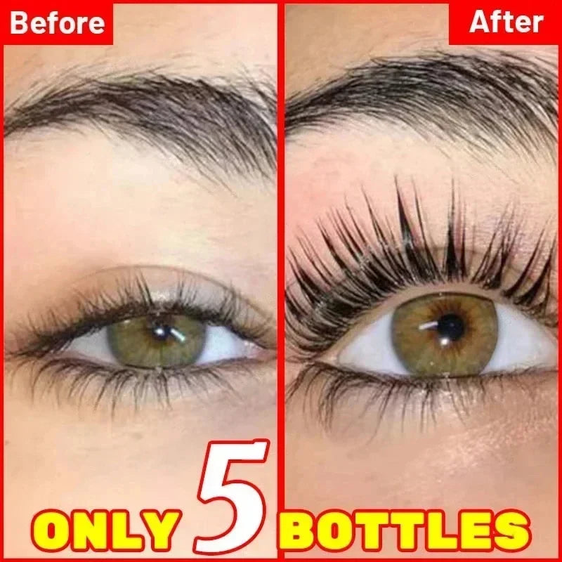 7 Days Fast Growth Essence Liquid Eyelash Extension Natural Enhancement Nourishing Curls Thicker Lashes Hair Curly Care Serum