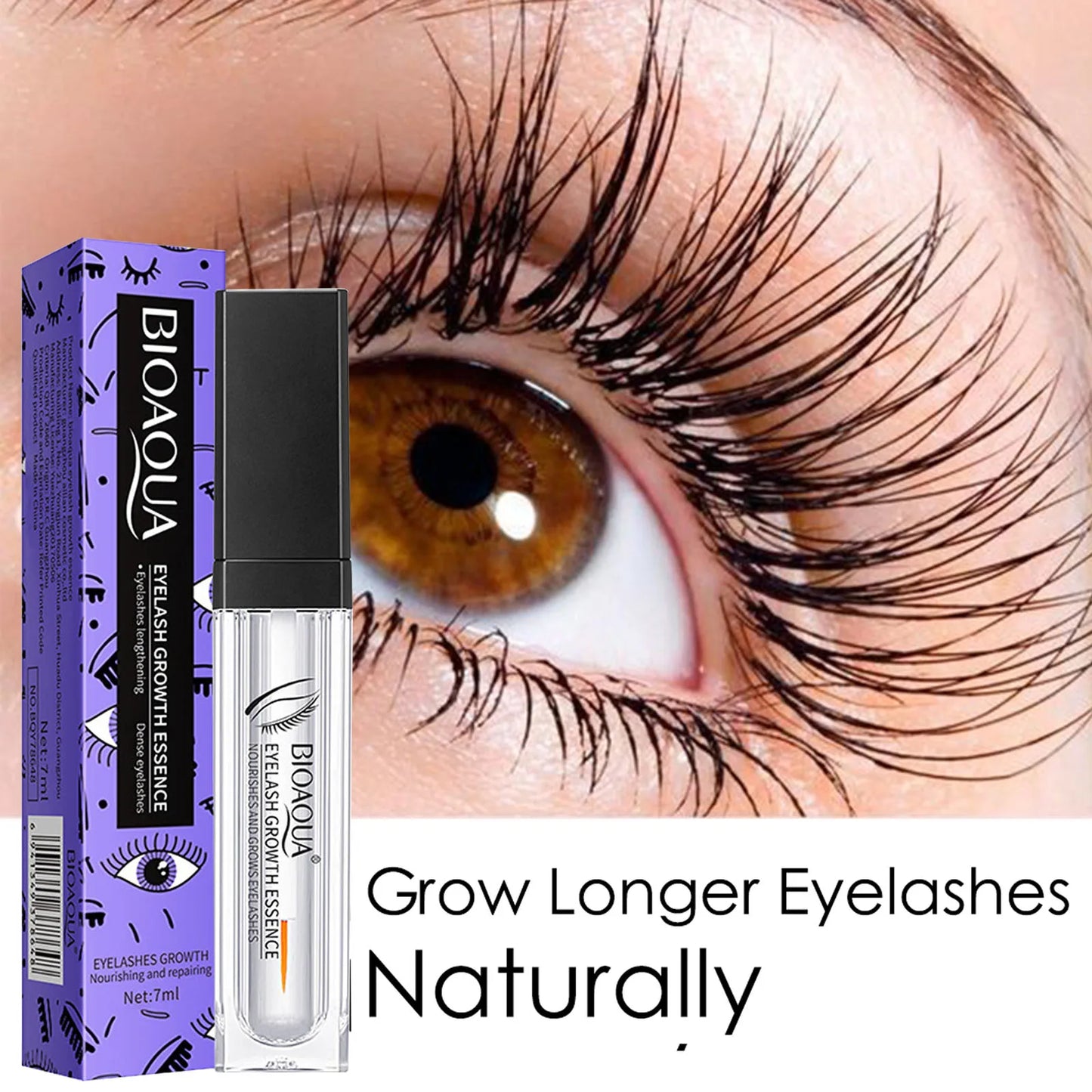 Fast Eyelash Growth Serum Eyebrow Enhancer Products Longer Fuller Thicker Lashes Eyelashes Enhancer Care Women Korean Cosmetics