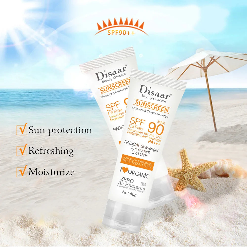 Facial Body Sunscreen Whitening Sun Cream Sunblock Skin Protective Cream anti Sun Facial Protection Cream SPF 50/SPF 90