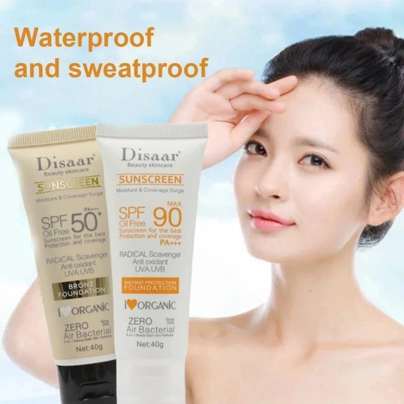 Facial Body Sunscreen Whitening Sun Cream Sunblock Skin Protective Cream anti Sun Facial Protection Cream SPF 50/SPF 90