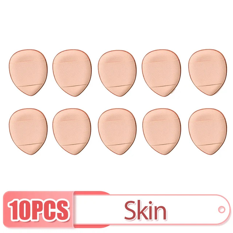 Mini Finger Puff Set Makeup Sponge Face Concealer Foundation Detail Puff Professional Cosmetic Cushion Puff Makeup Beauty Tool